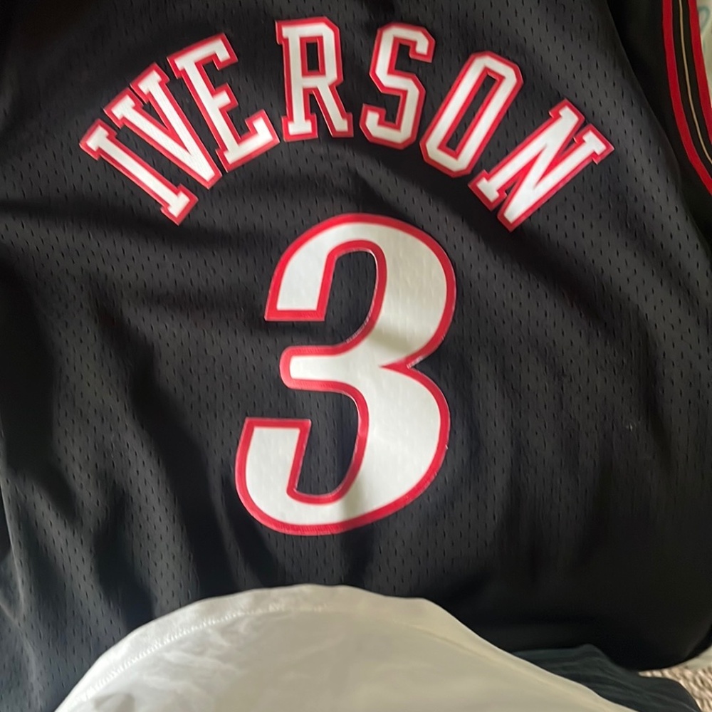Four Mitchell and Ness hardwood classic